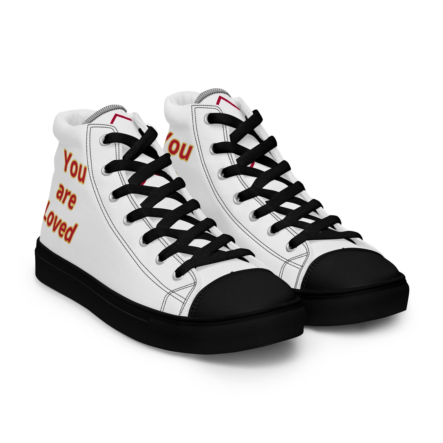 Men’s High Top Canvas Faith Shoes