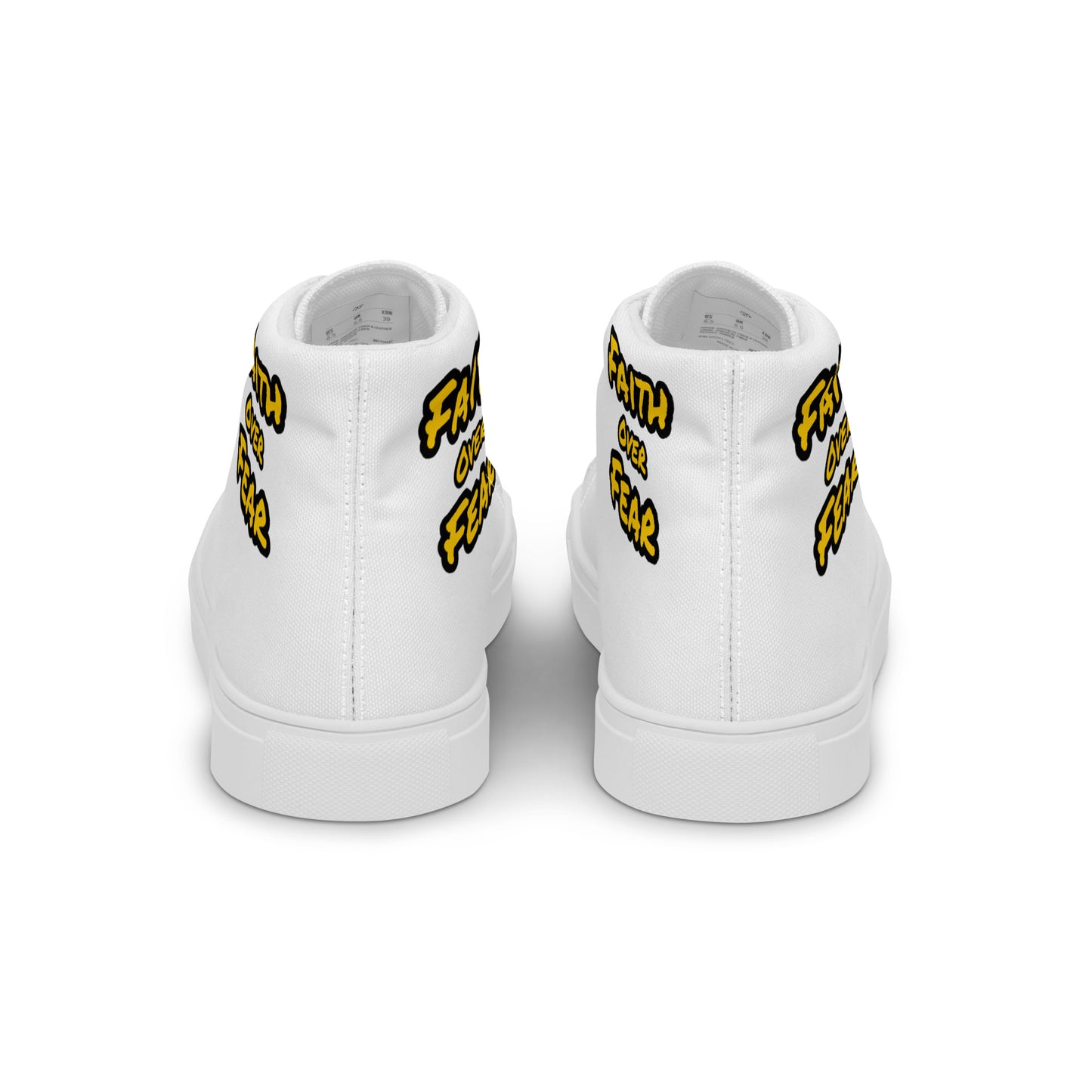 Men’s High Top Faith Canvas Shoes