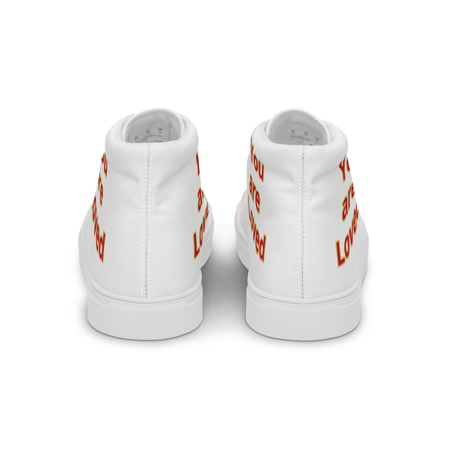 Men’s High Top Canvas Faith Shoes