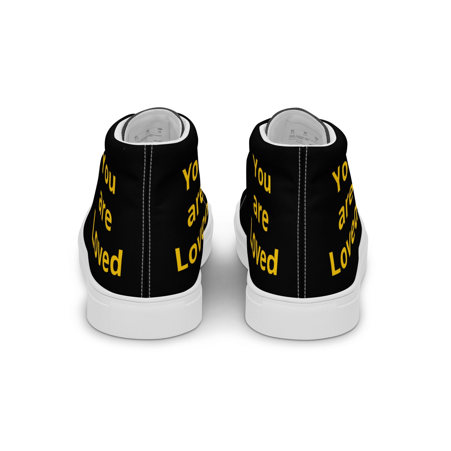 Men’s High Top Canvas Faith Shoes