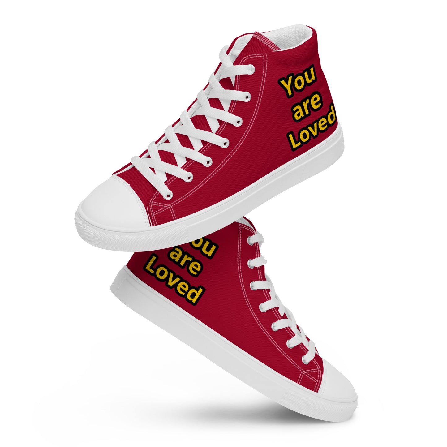 Men’s High Top Canvas Faith Shoes