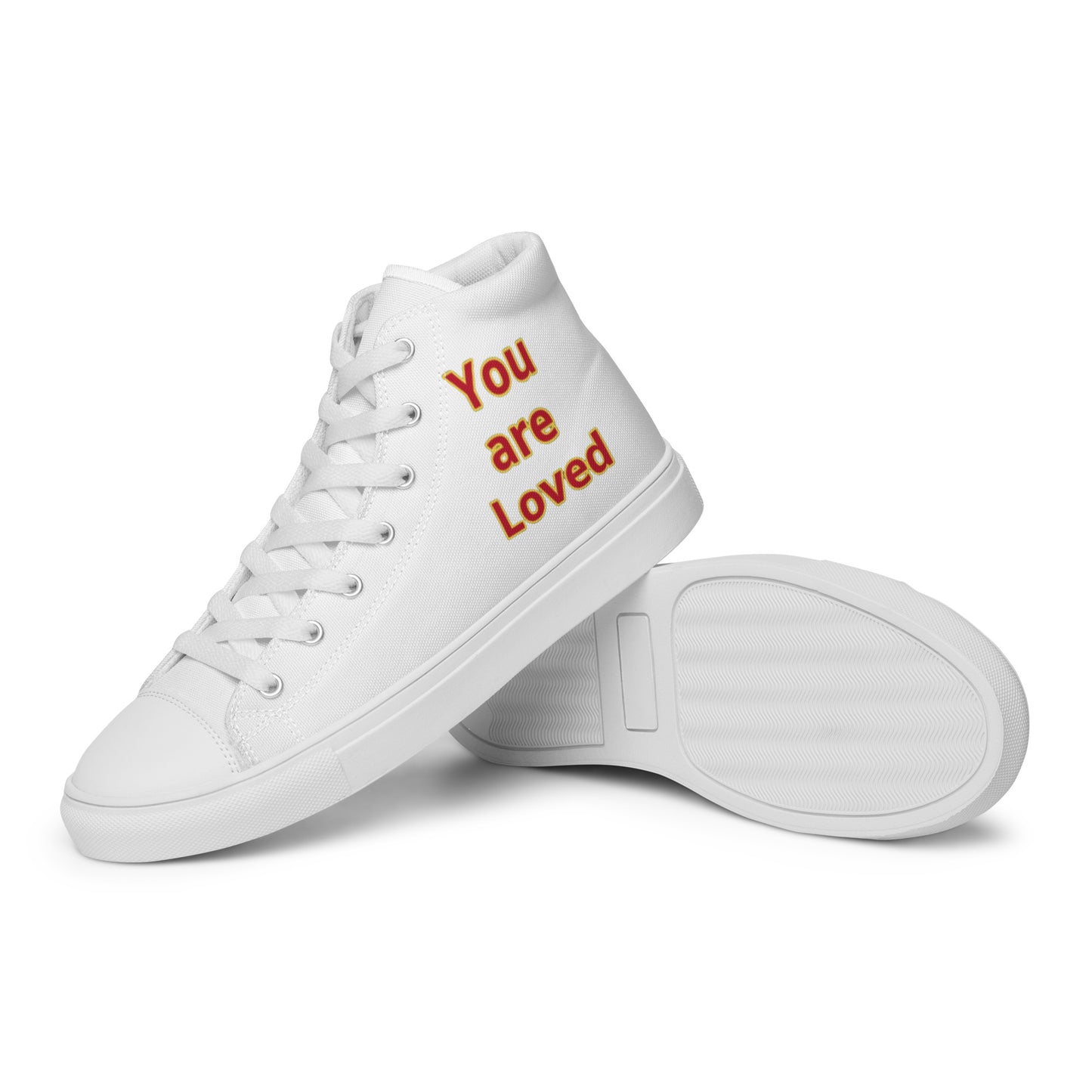 Men’s High Top Canvas Faith Shoes
