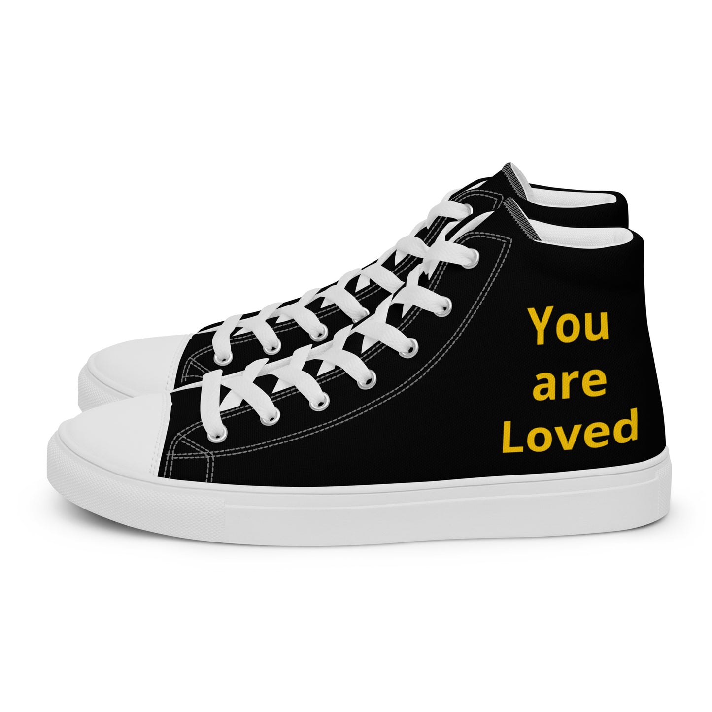 Men’s High Top Canvas Faith Shoes
