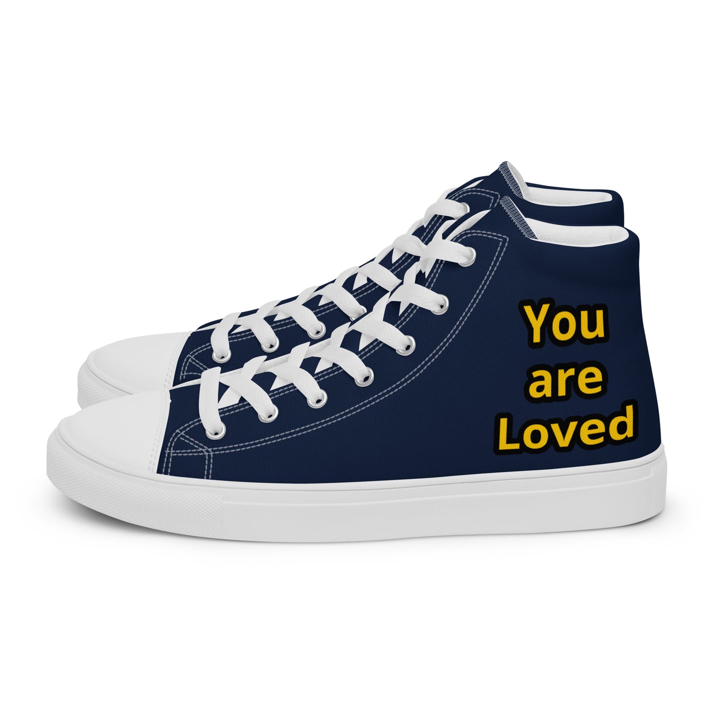 Men’s High Top Canvas Faith Shoes