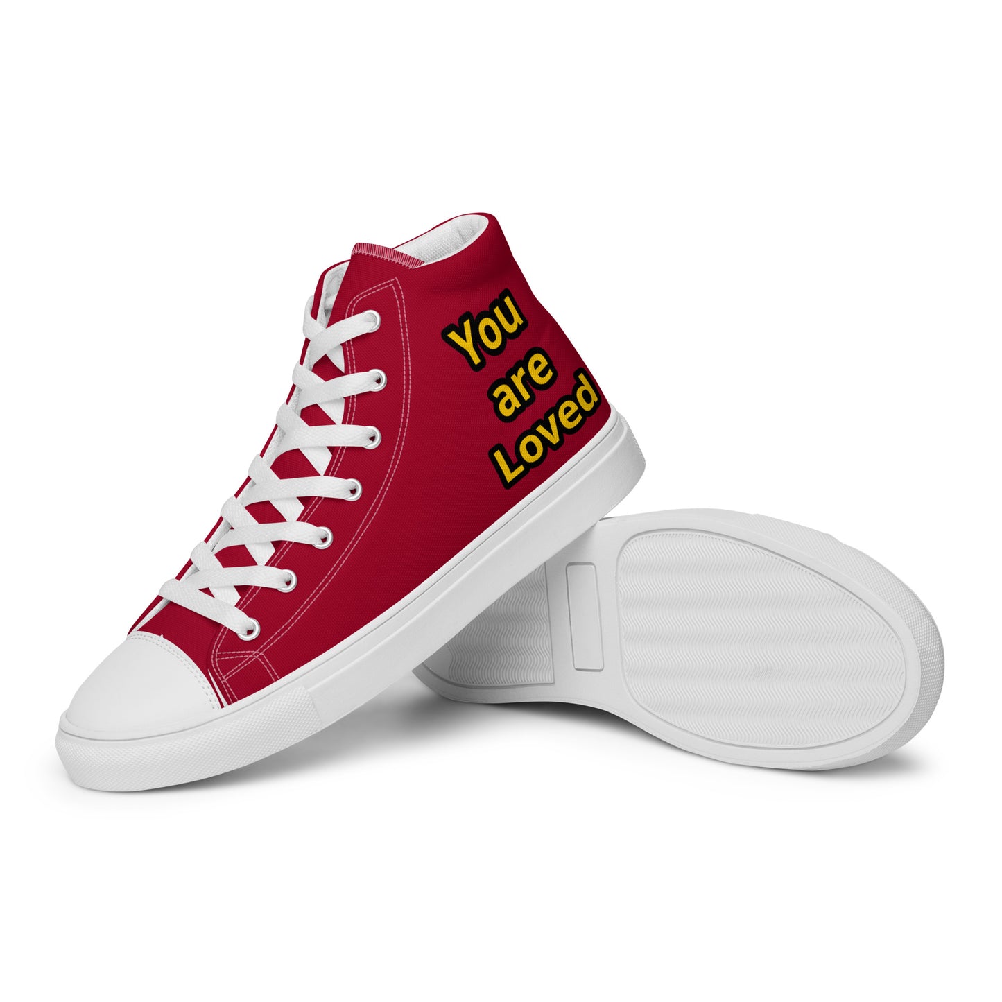 Men’s High Top Canvas Faith Shoes