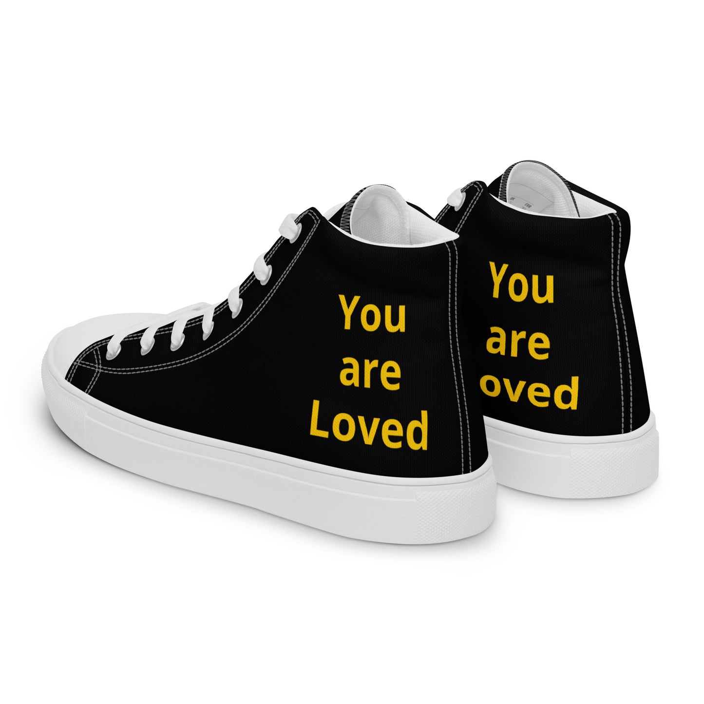 Men’s High Top Canvas Faith Shoes