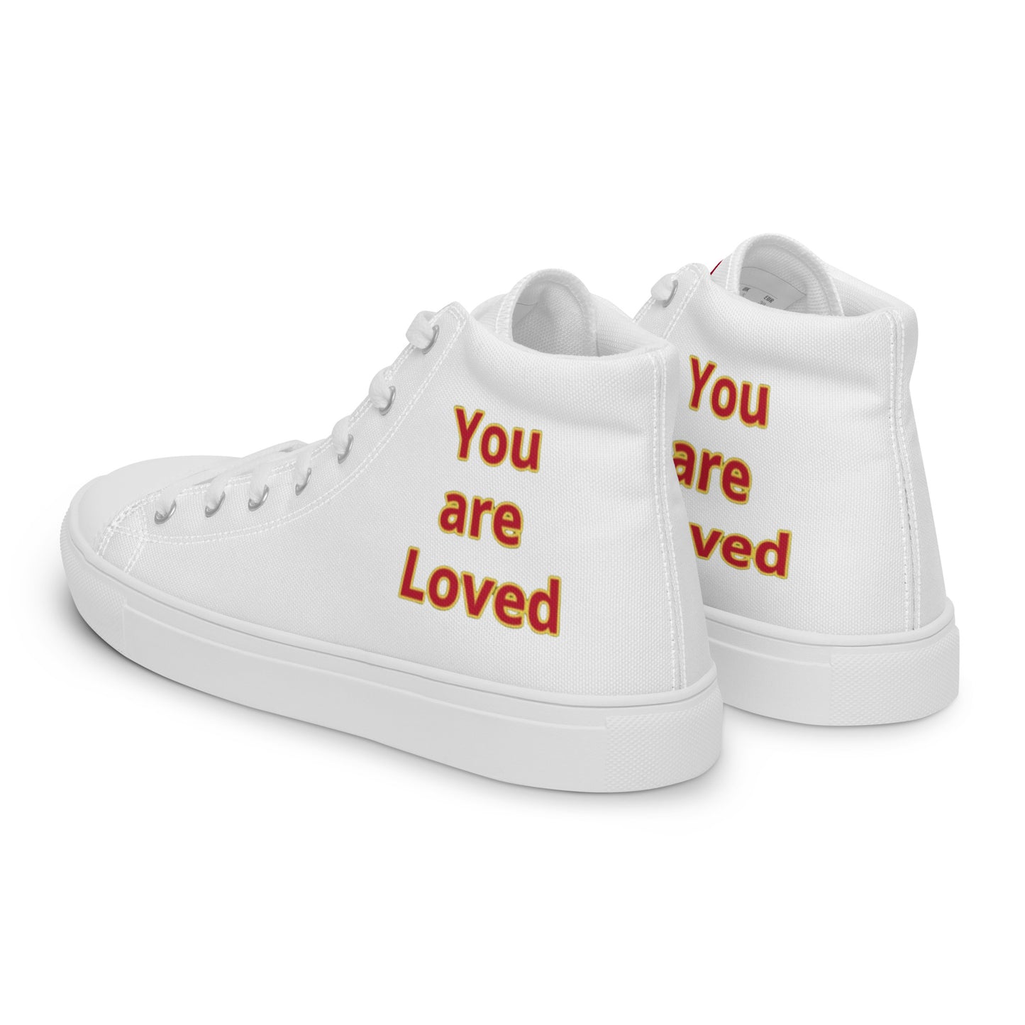 Men’s High Top Canvas Faith Shoes
