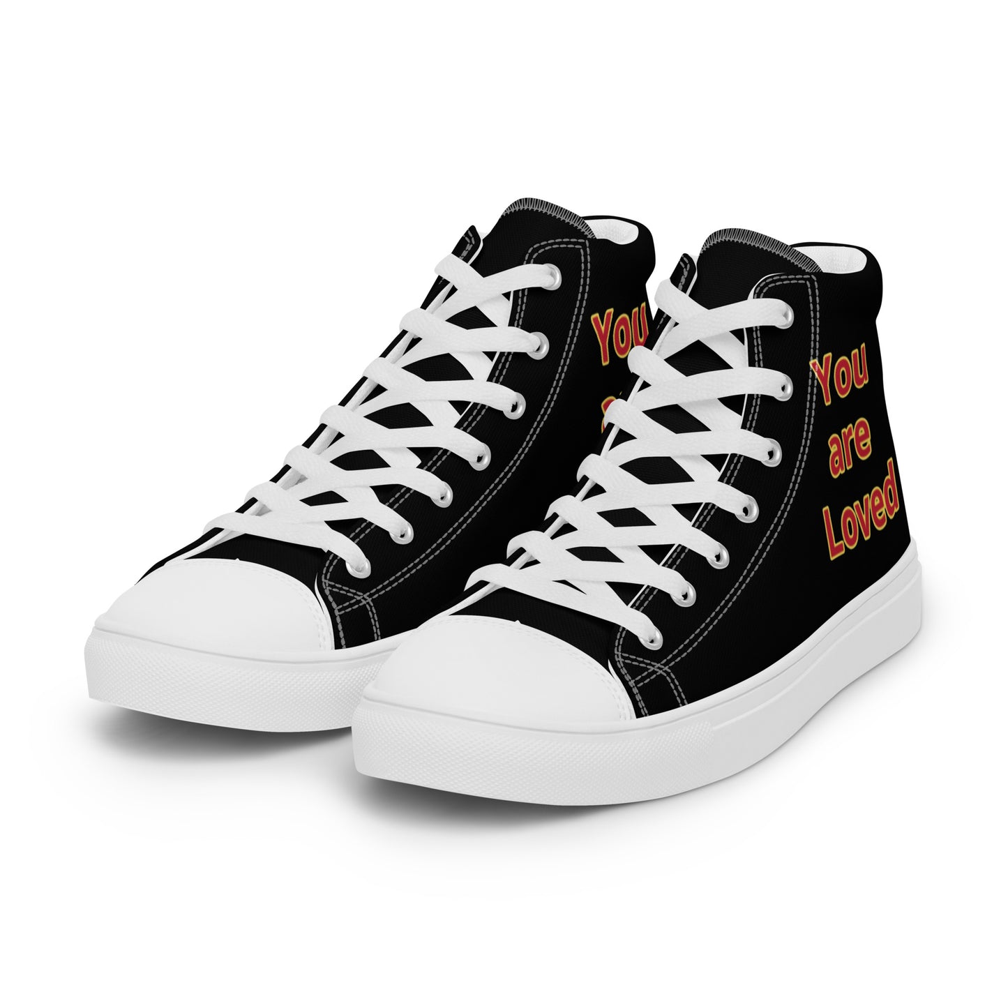 Men’s High Top Canvas Faith Shoes