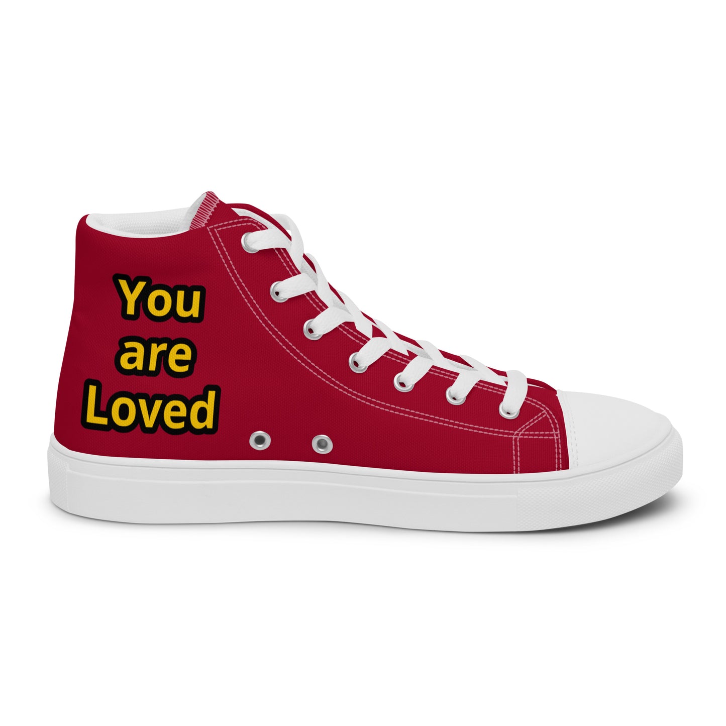 Men’s High Top Canvas Faith Shoes