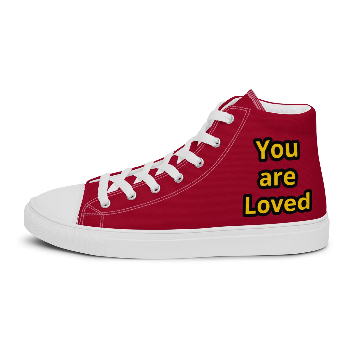 Men’s High Top Canvas Faith Shoes