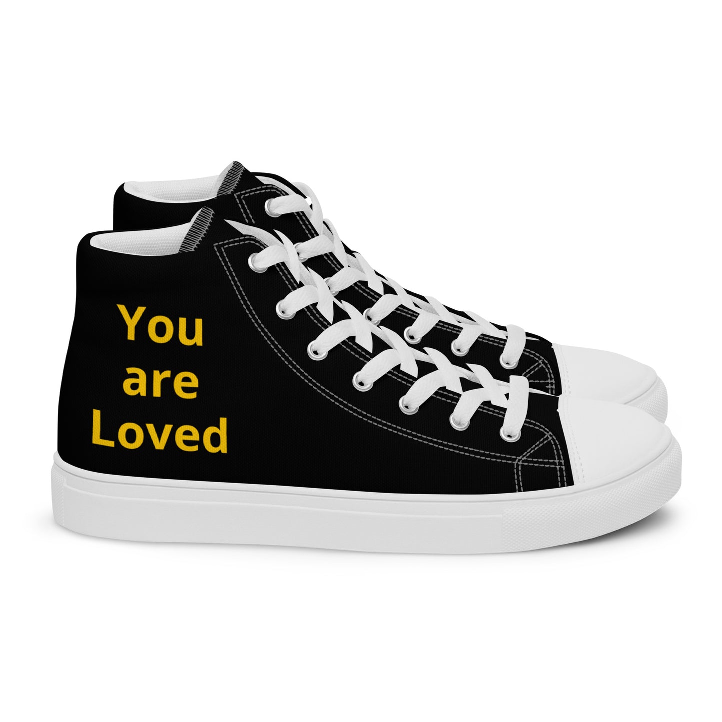 Men’s High Top Canvas Faith Shoes