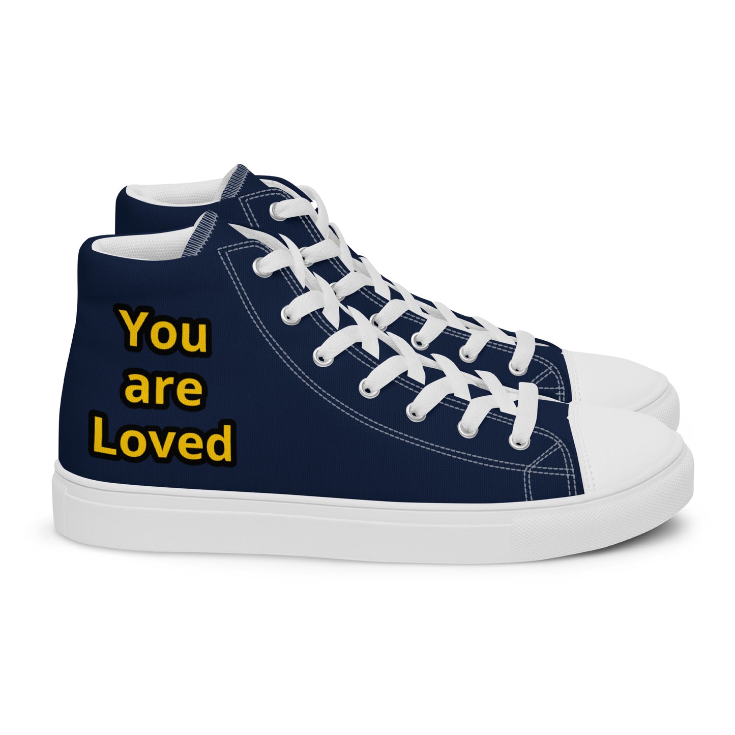 Men’s High Top Canvas Faith Shoes