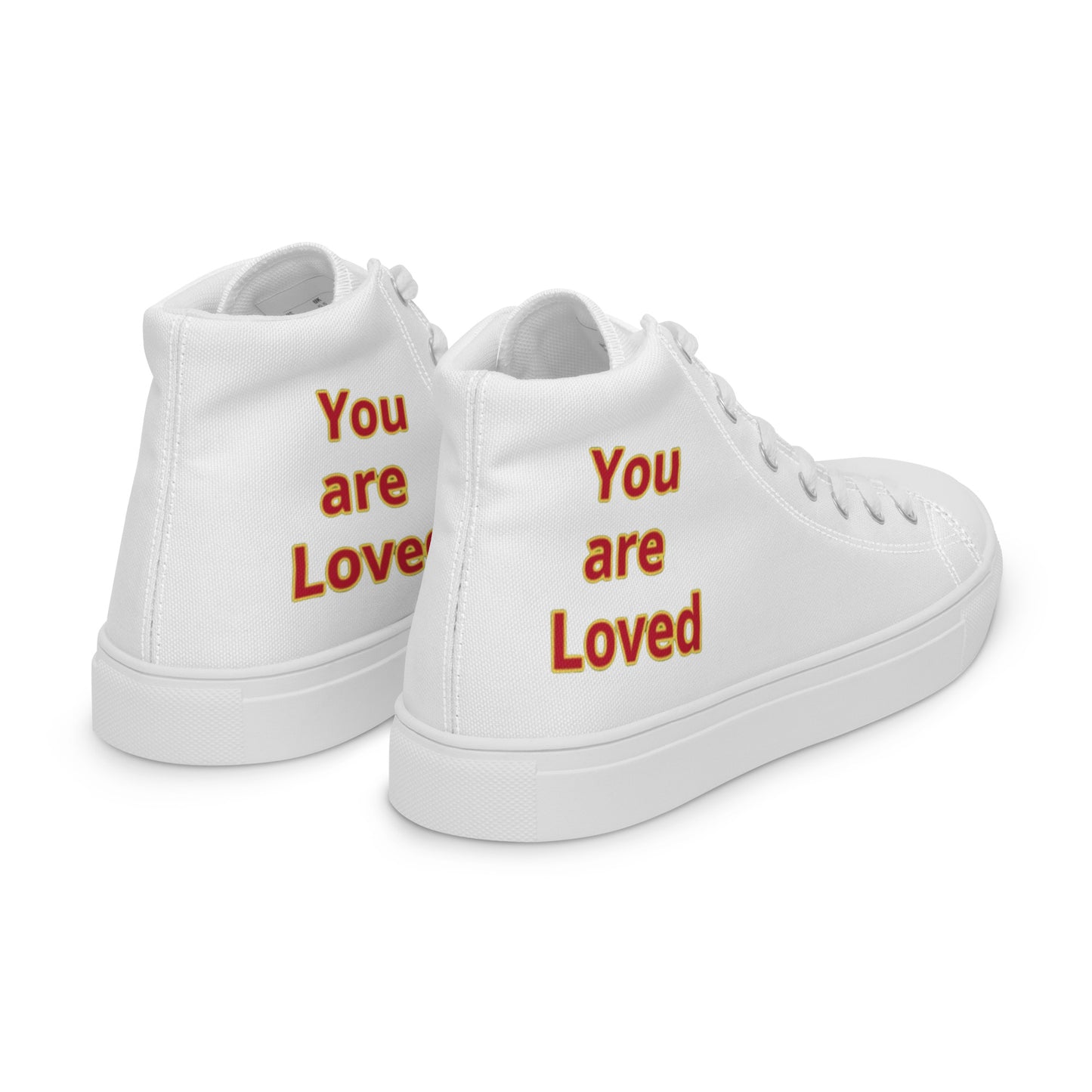 Men’s High Top Canvas Faith Shoes