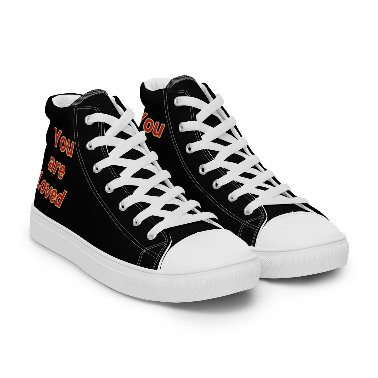 Men’s High Top Canvas Faith Shoes