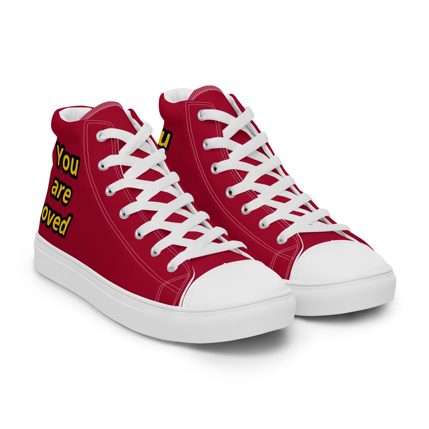 Men’s High Top Canvas Faith Shoes