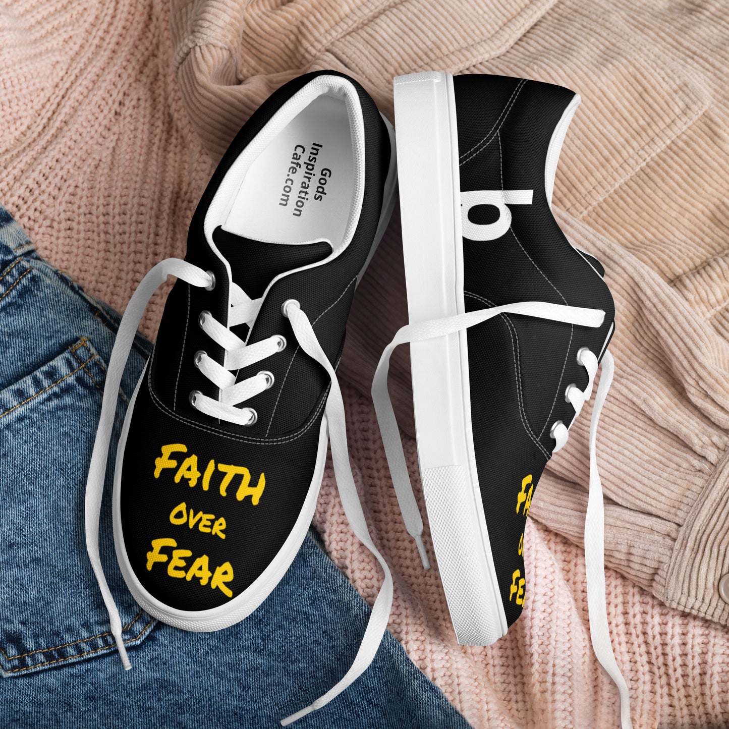Men’s Lace-Up Canvas Faith Shoes