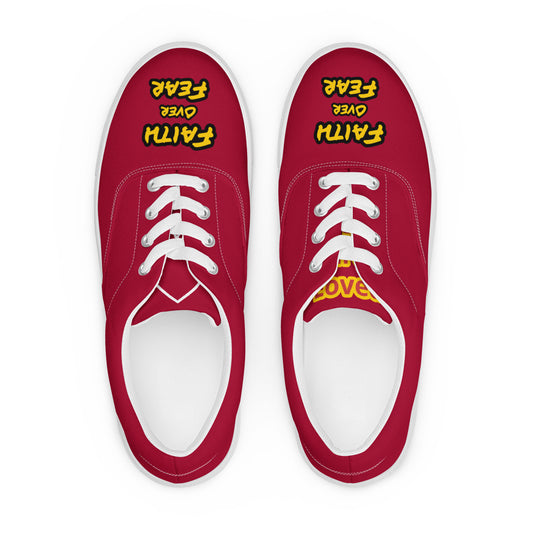 Men’s Canvas Faith Shoes