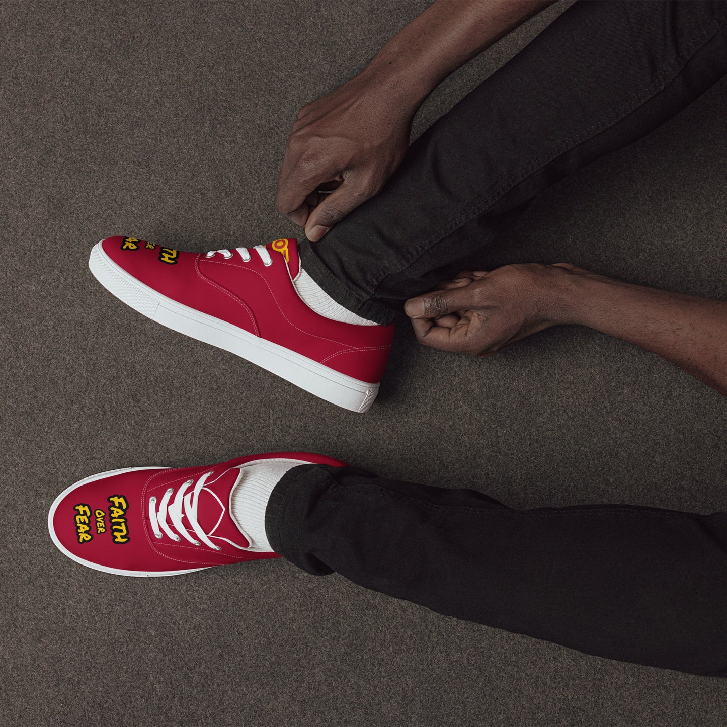 Men’s Canvas Faith Shoes