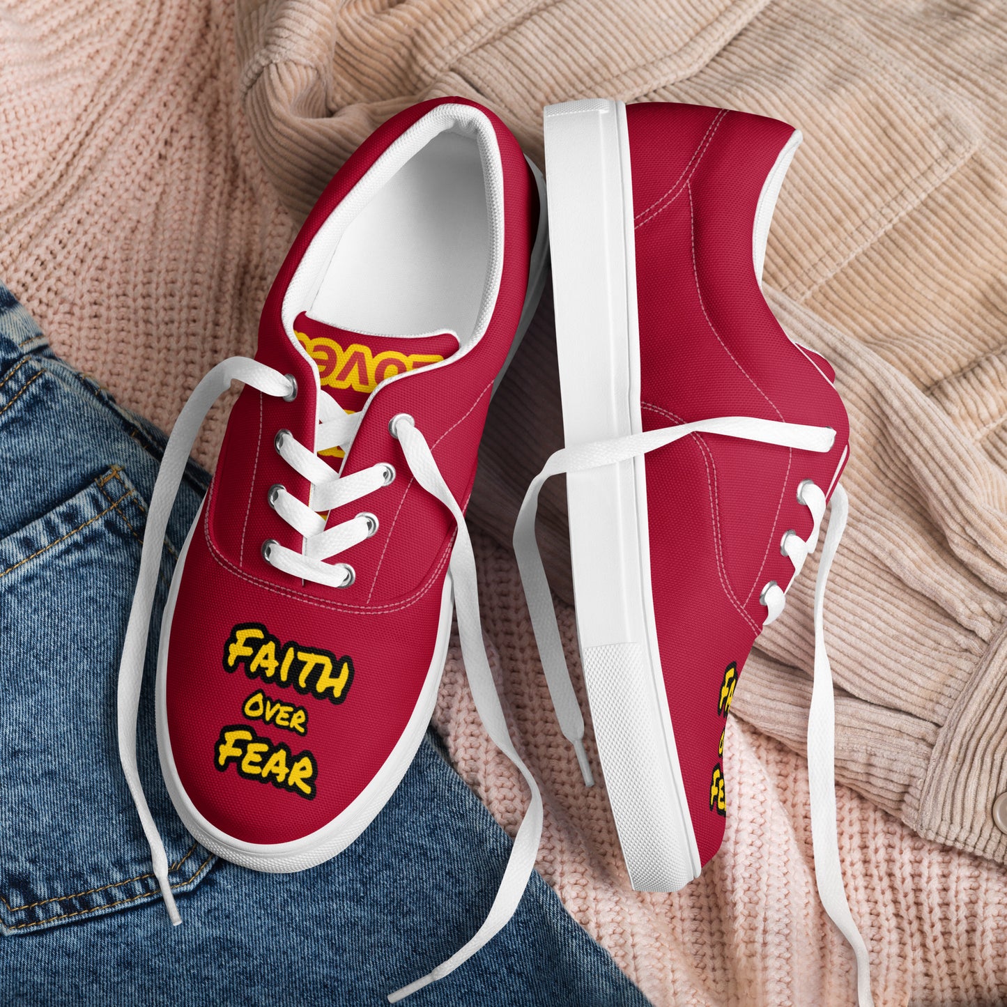 Men’s Canvas Faith Shoes