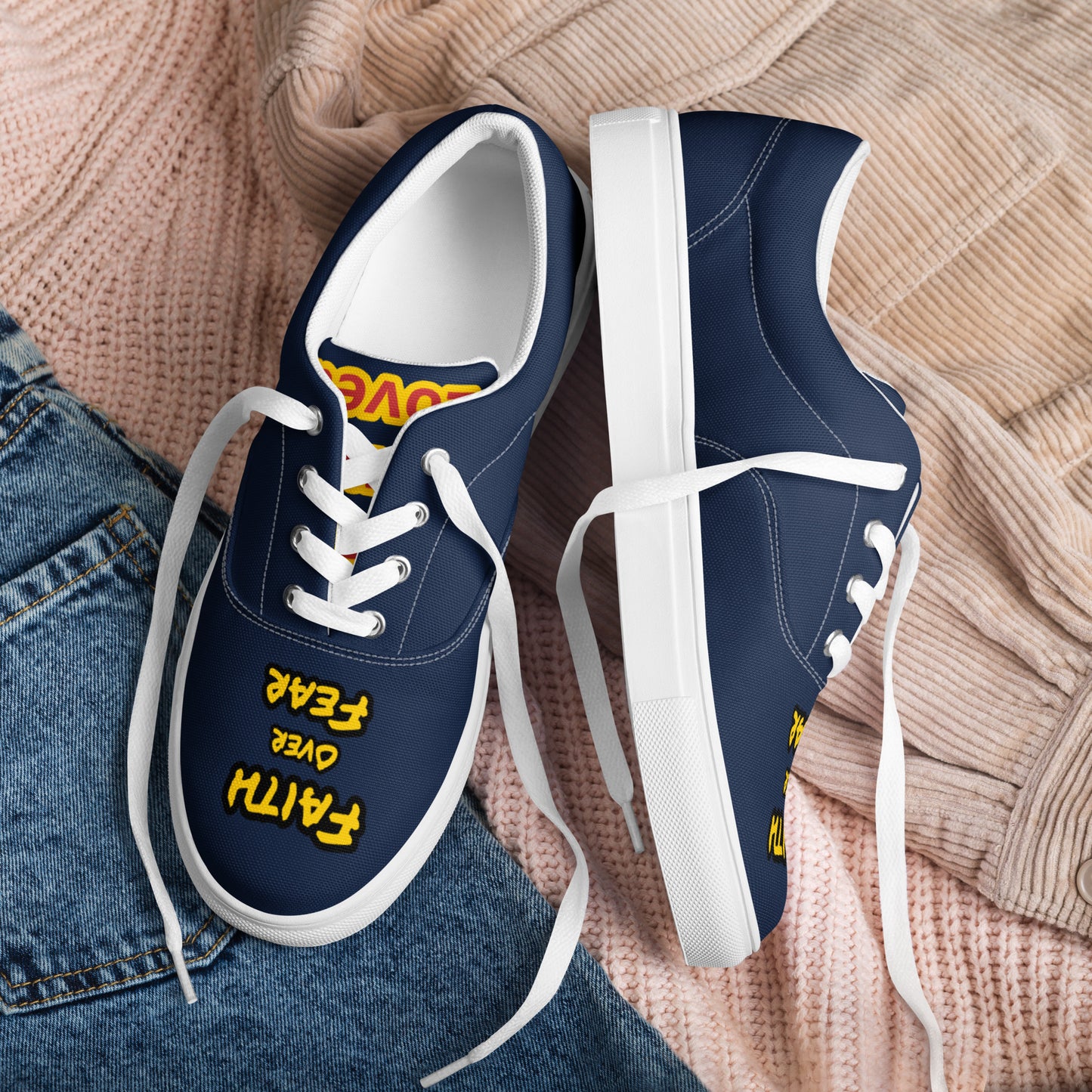Men’s Canvas Faith Shoes