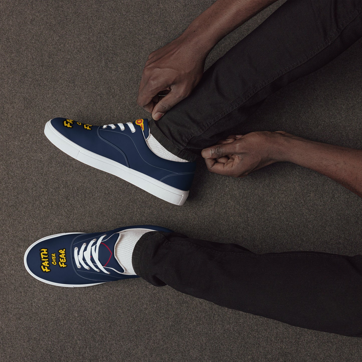 Men’s Canvas Faith Shoes