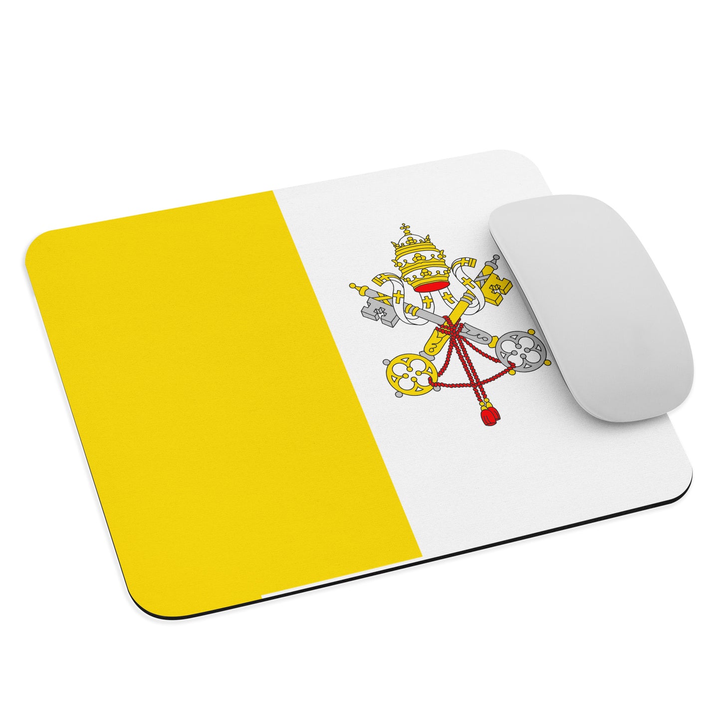 Catholic Flag Mouse Pad