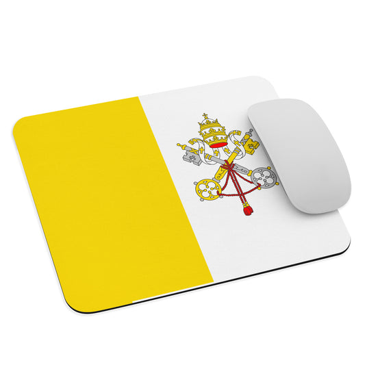 Catholic Flag Mouse Pad