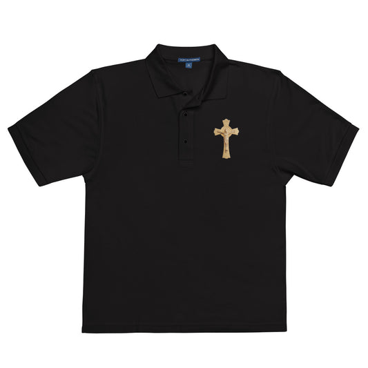 Men's Crucifix  Polo