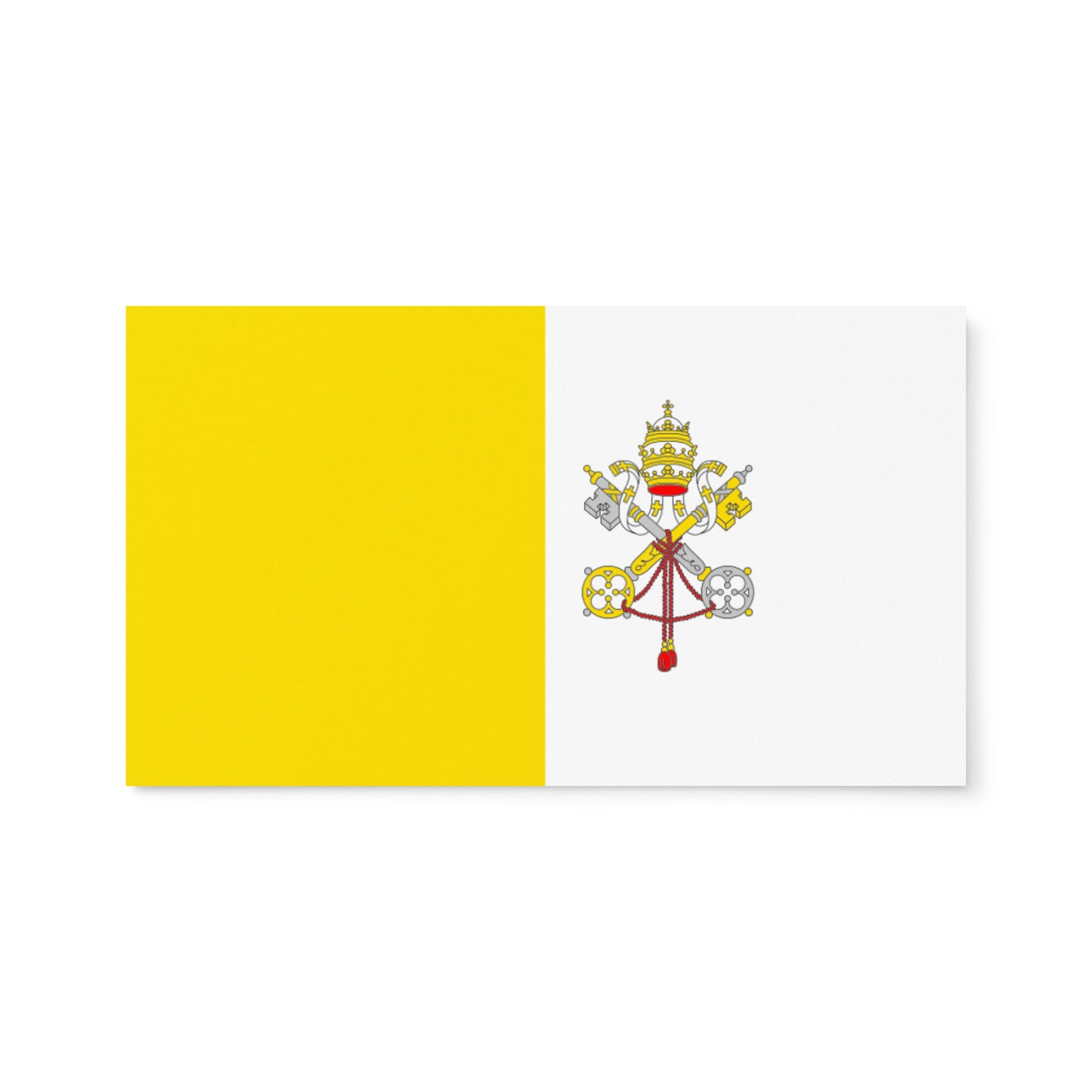 Catholic Flag Card Card 50pk