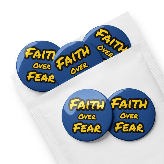 Faith Buttons 5pk