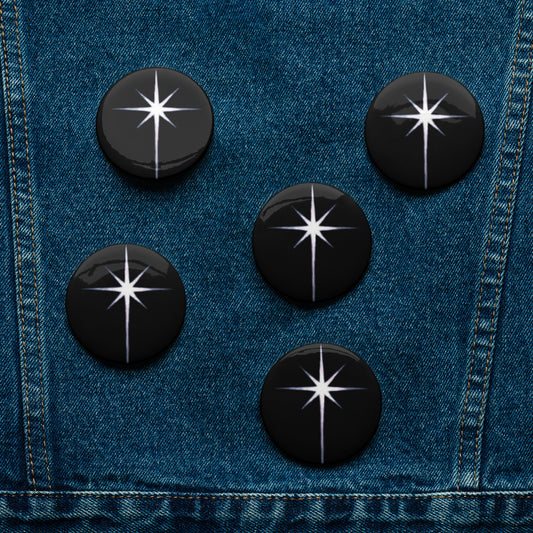 Bethlehem Star Buttons 5pk
