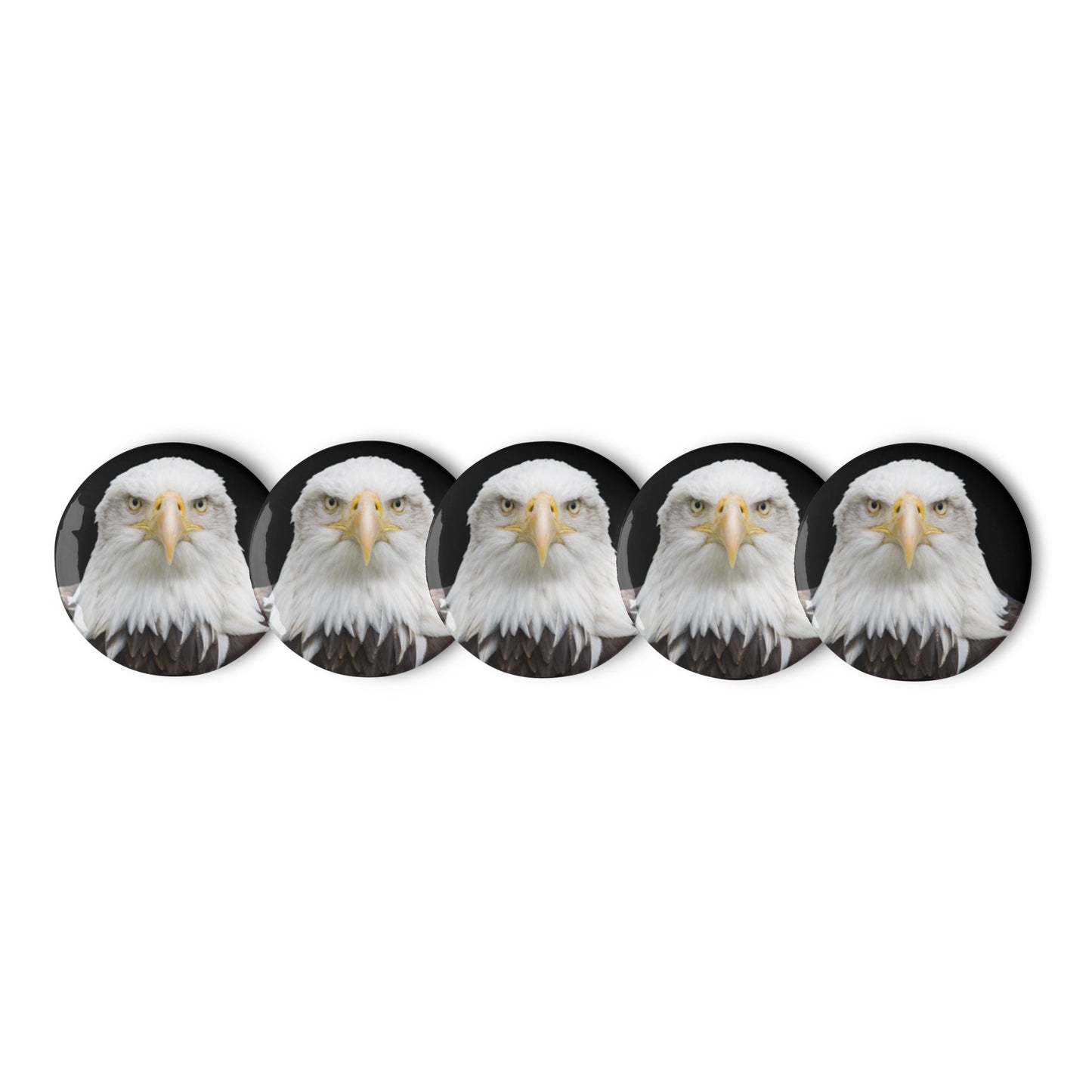 Eagle Pin Buttons 5pk