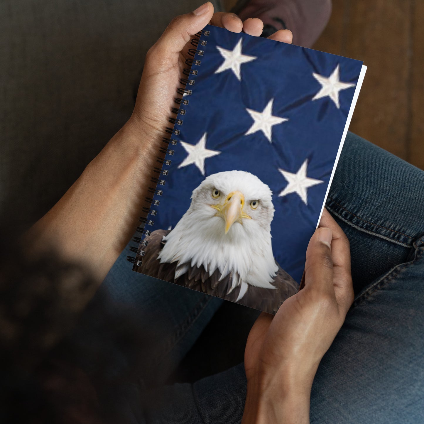 Patriotic Spiral Notebook