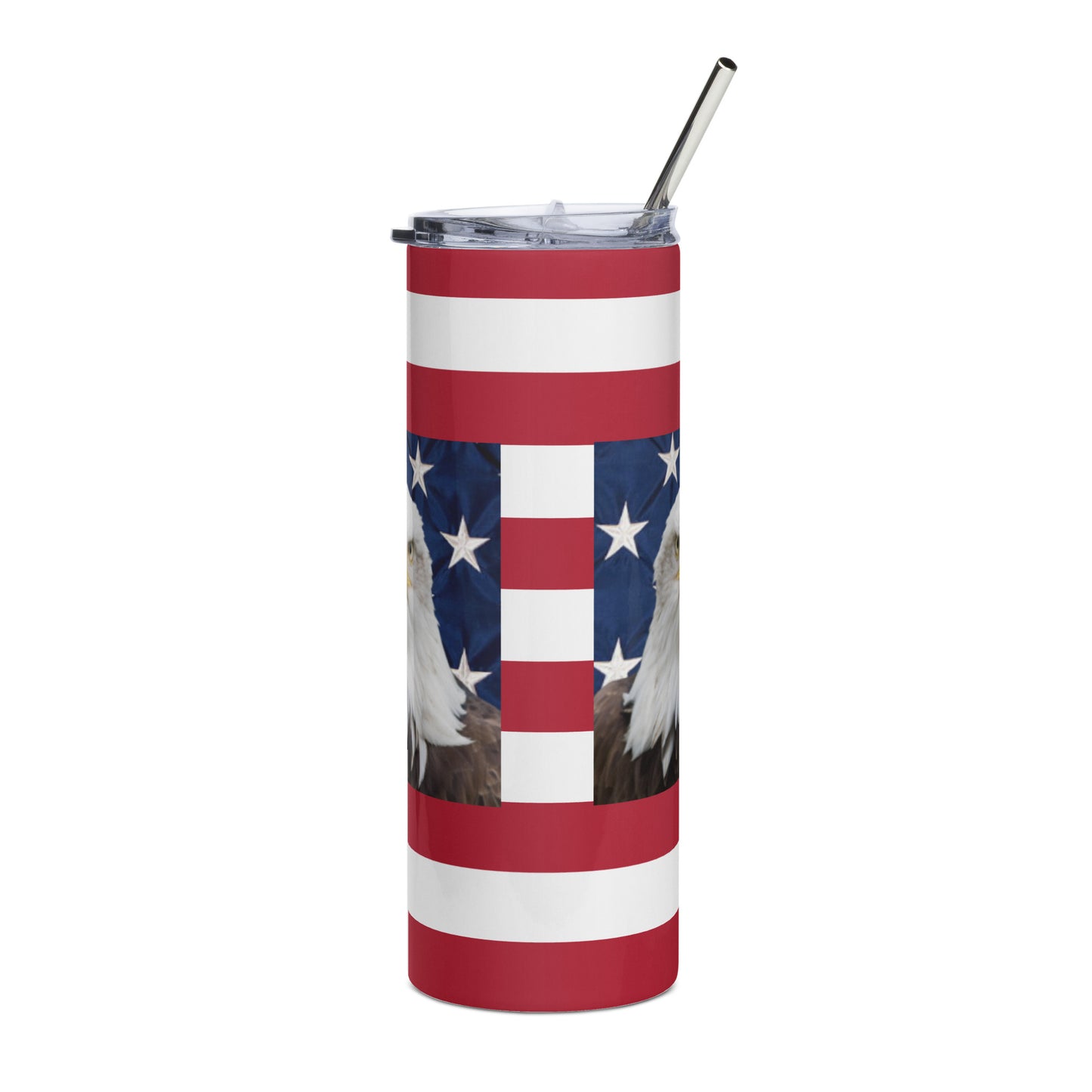 Patriotic Stainless Steel Tumbler 20oz