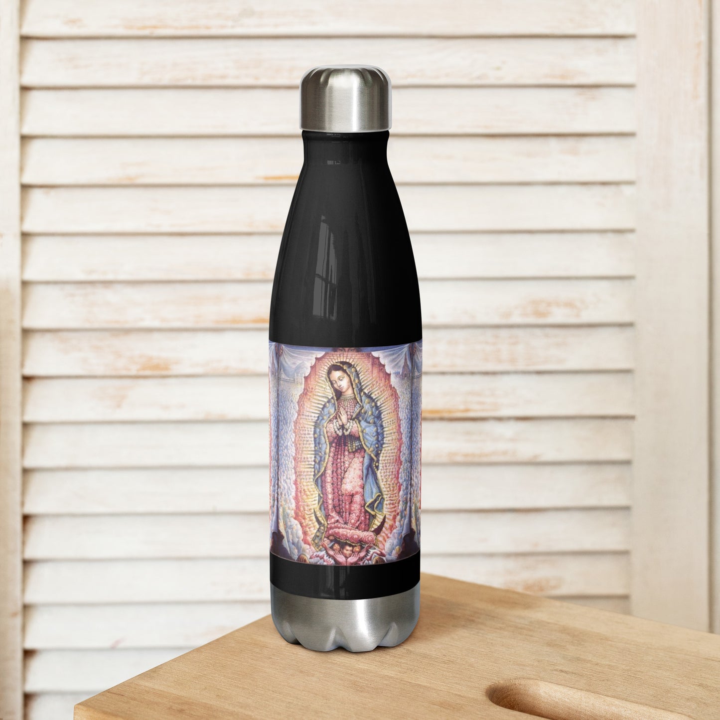 Our Lady of Guadalupe Water Bottle 17oz