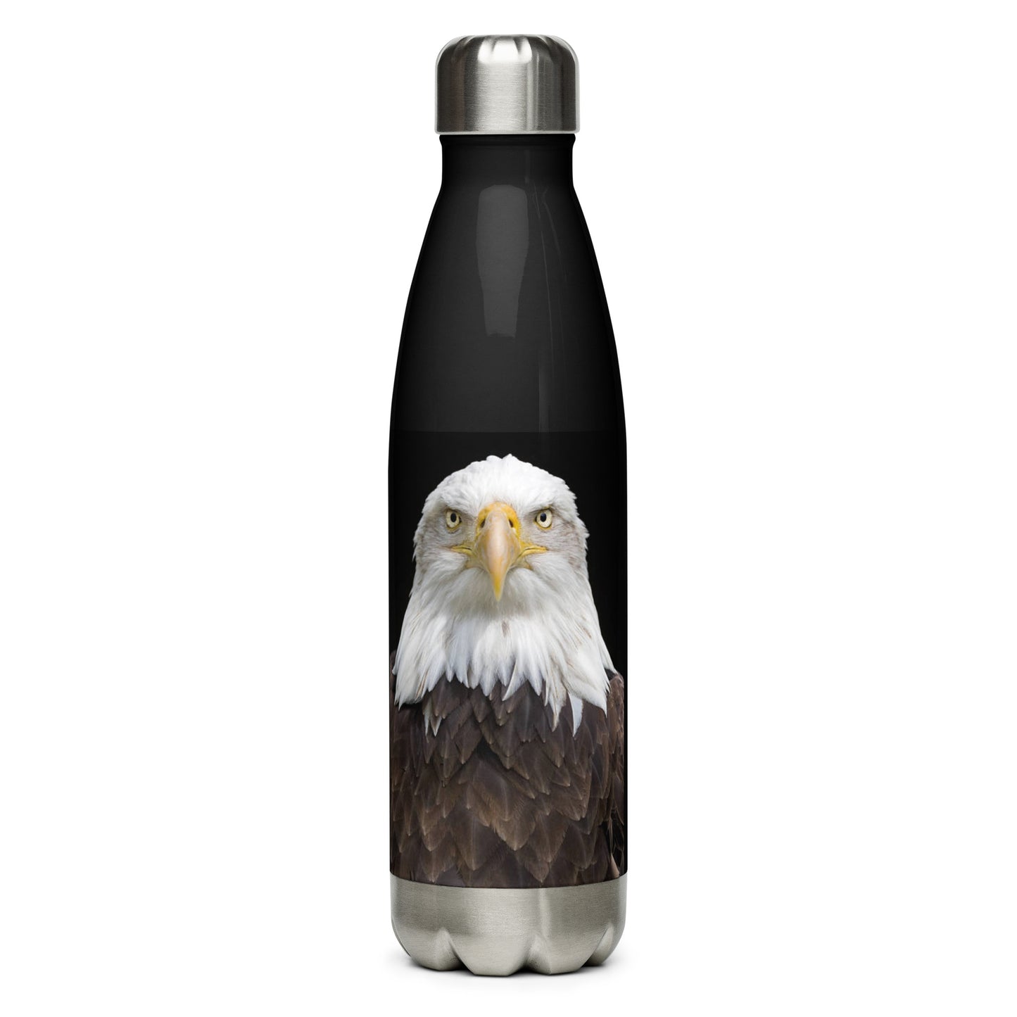 Stainless Steel Eagle Water Bottle 17oz