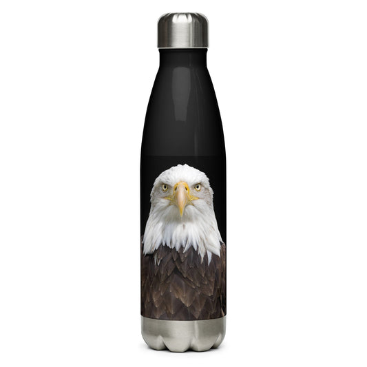 Stainless Steel Eagle Water Bottle 17oz