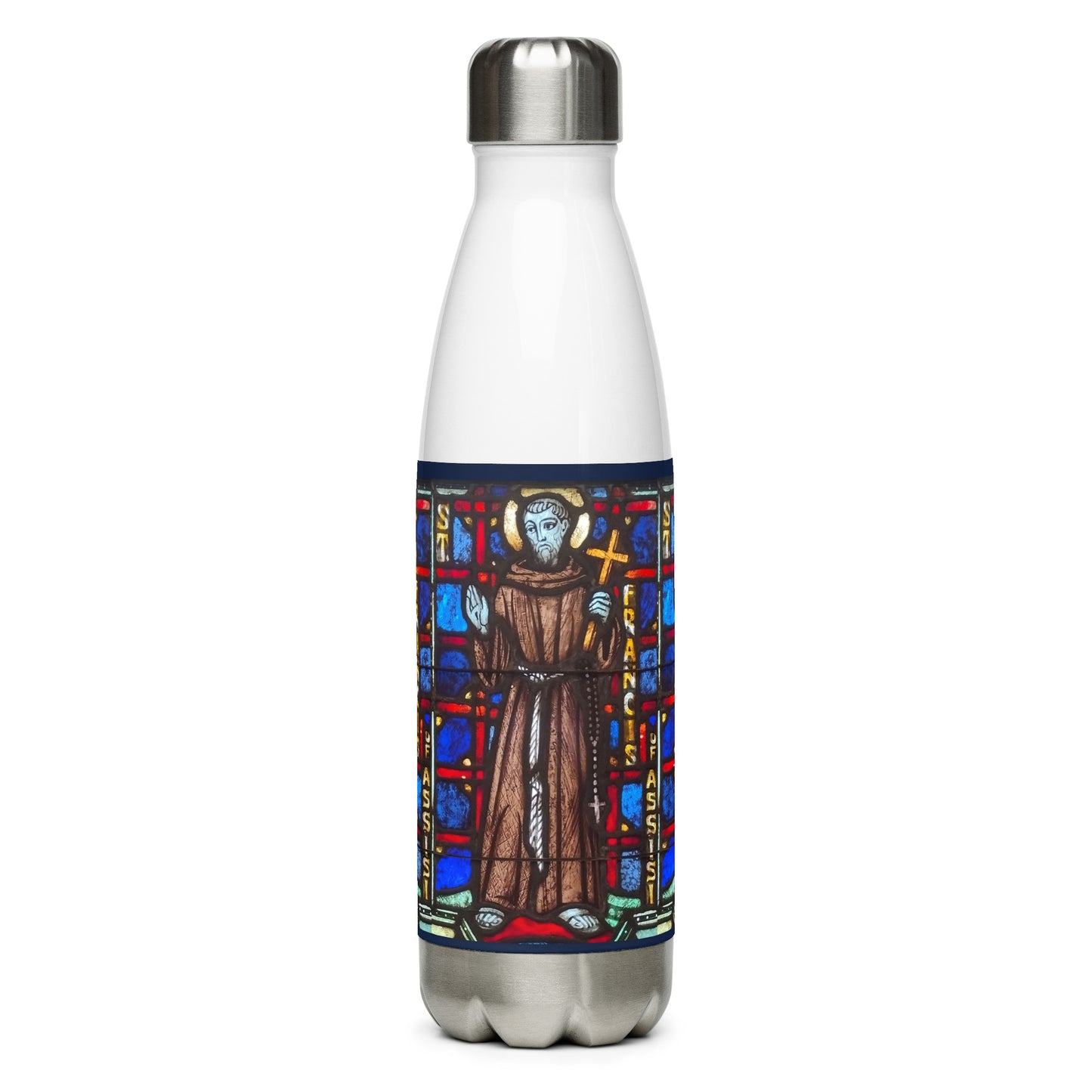 St Francis of Assisi Water Bottle 17oz
