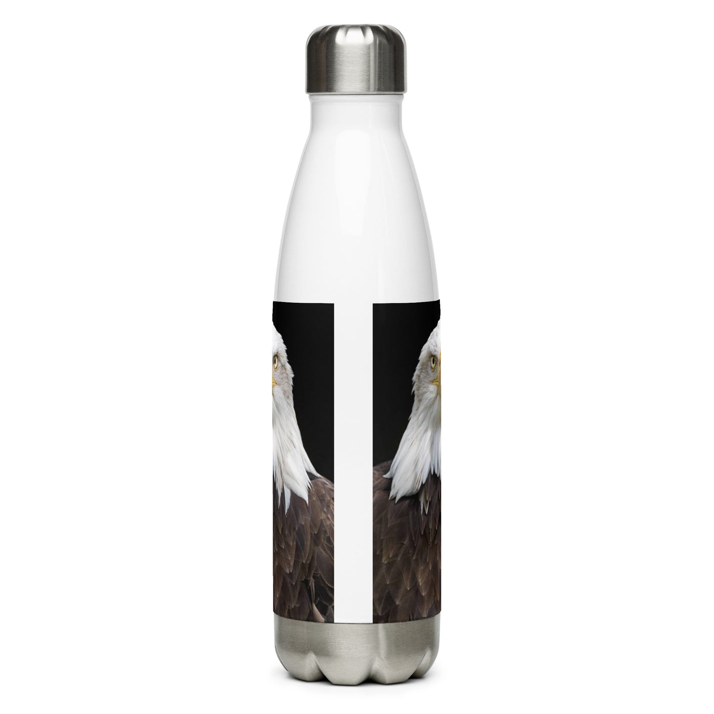 Stainless Steel Eagle Water Bottle 17oz