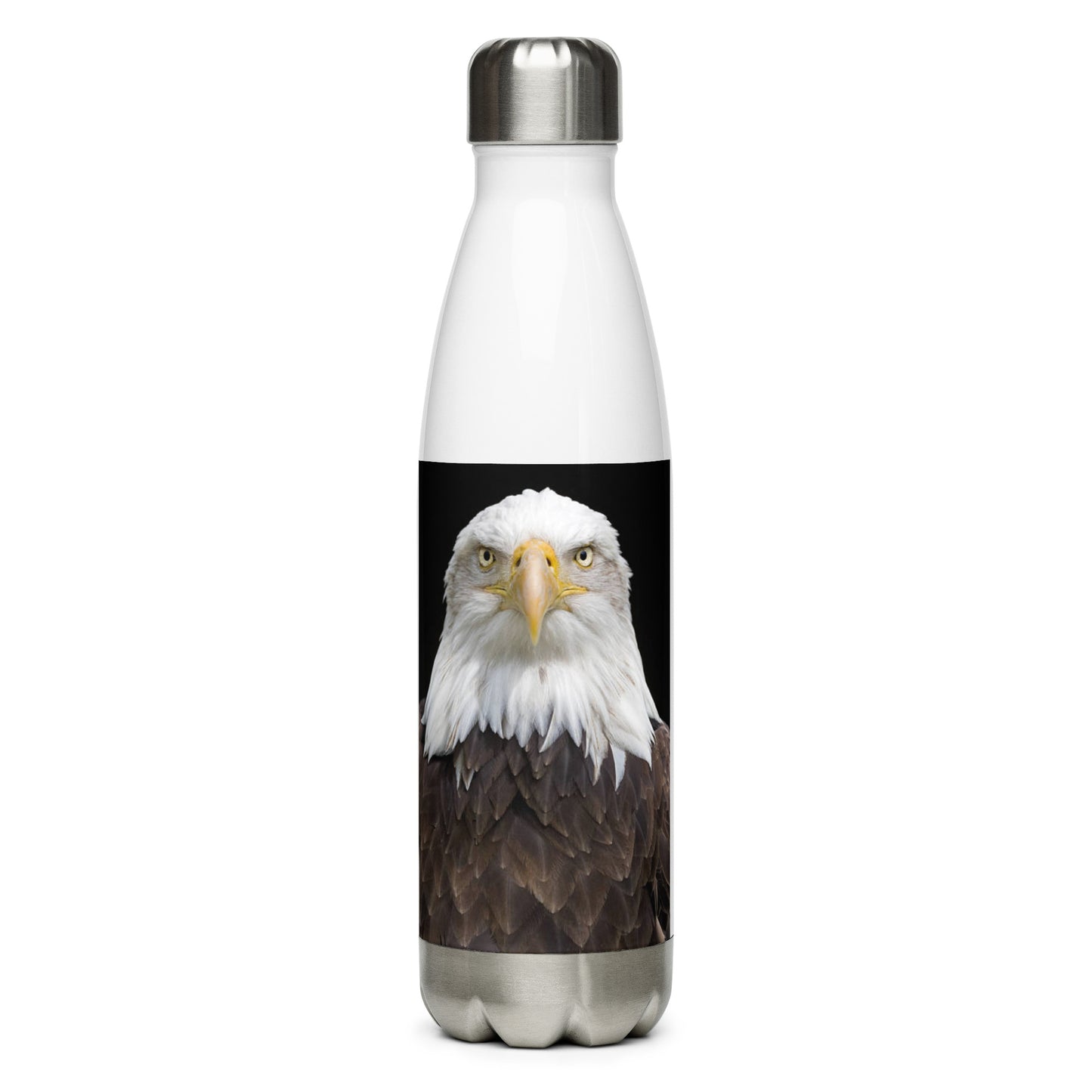 Stainless Steel Eagle Water Bottle 17oz