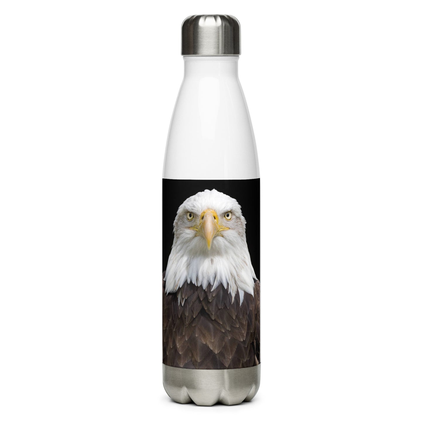 Stainless Steel Eagle Water Bottle 17oz