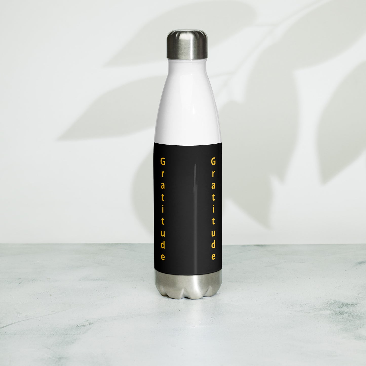 Gratitude Water Bottle 17oz