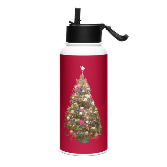 Christmas Tree Water Bottle 32oz