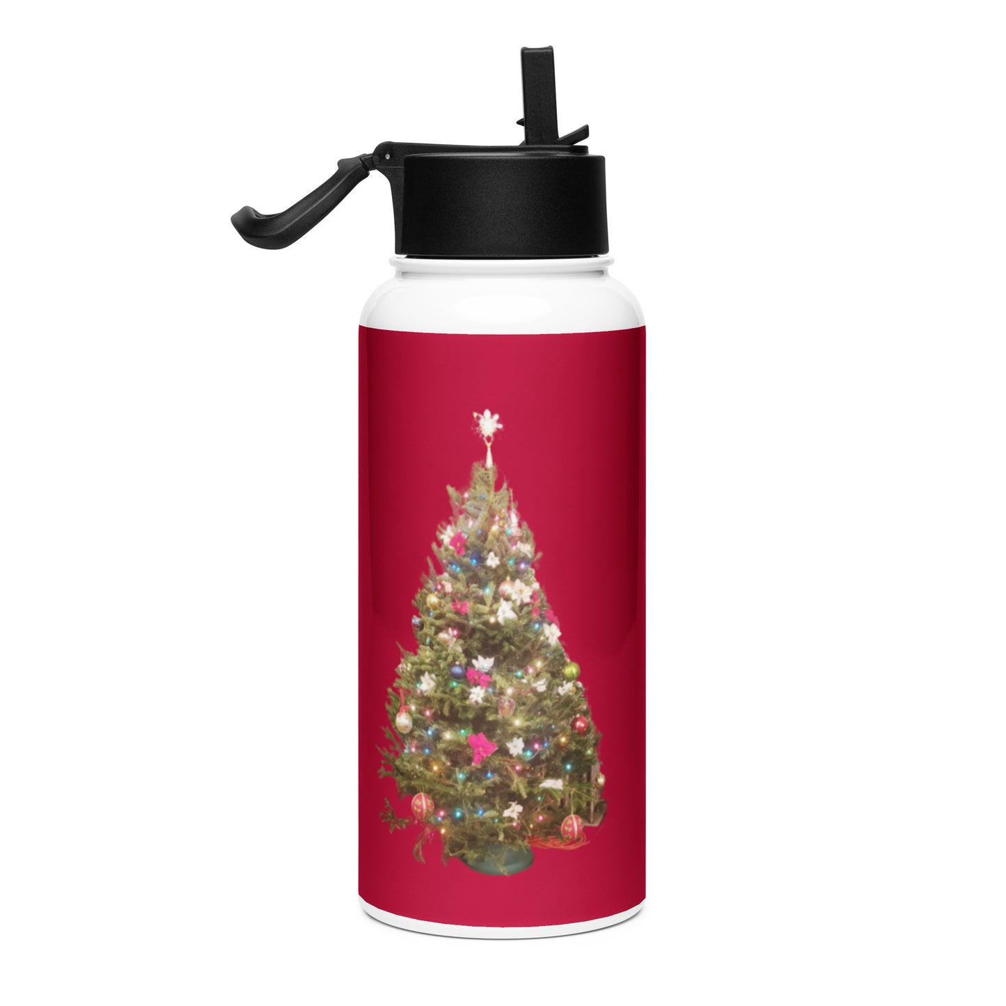 Christmas Tree Water Bottle 32oz