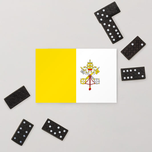 Catholic Flag Postcard