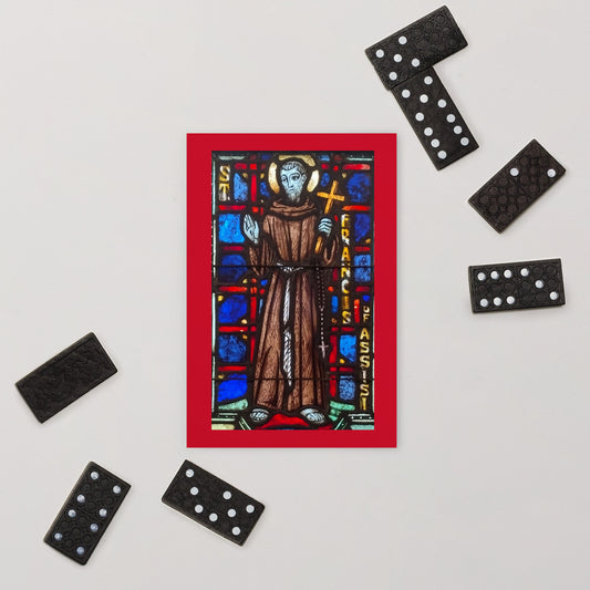 St Francis Postcard