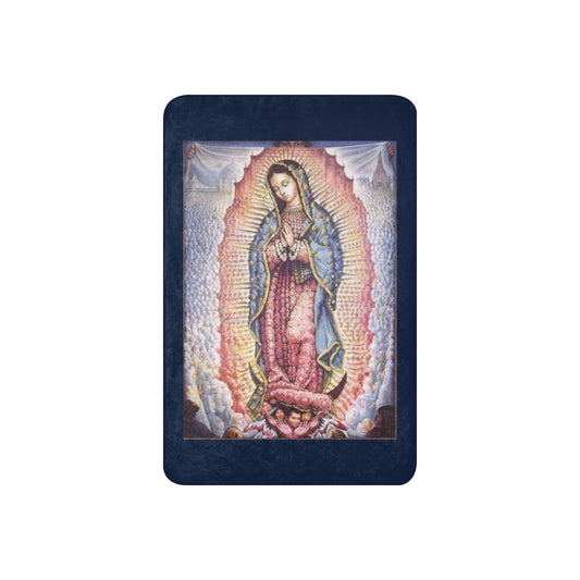 Our Lady of Guadalupe Sherpa blanket