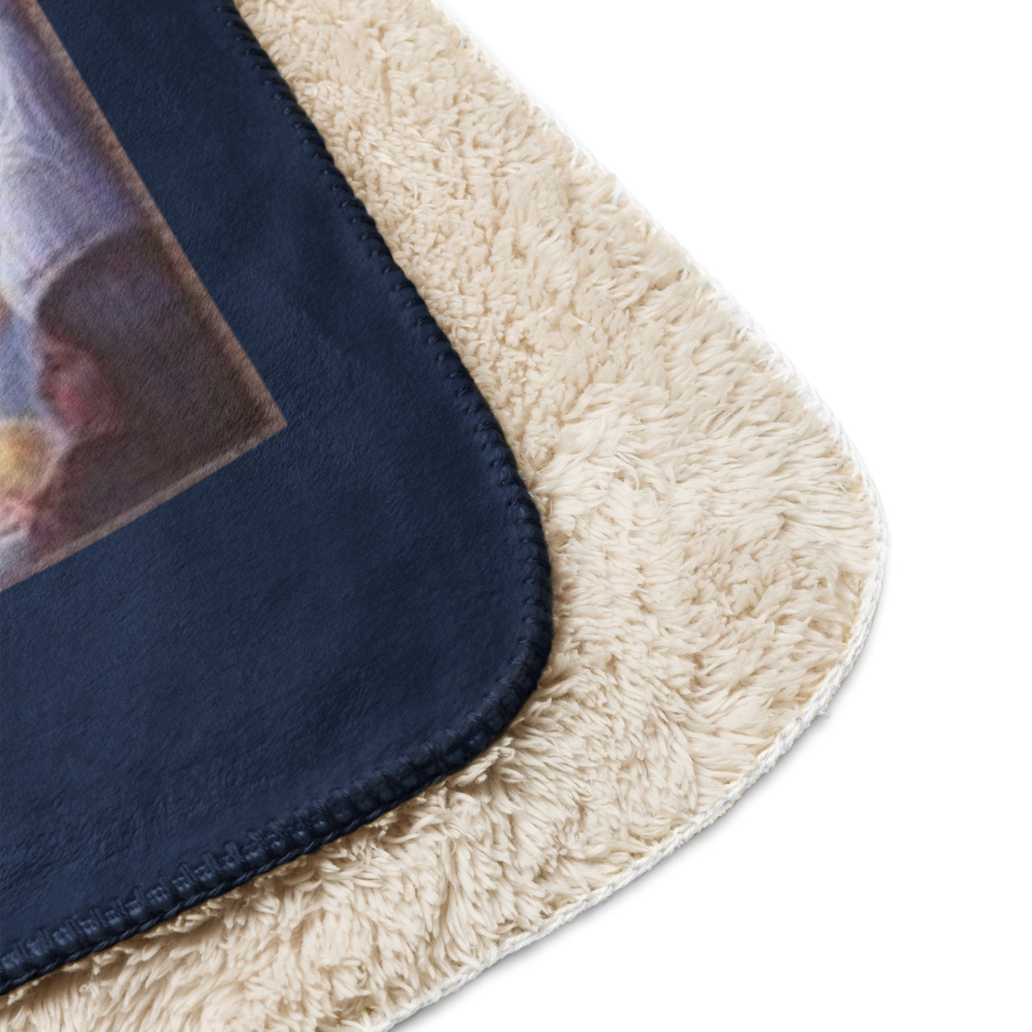 Our Lady of Guadalupe Sherpa blanket