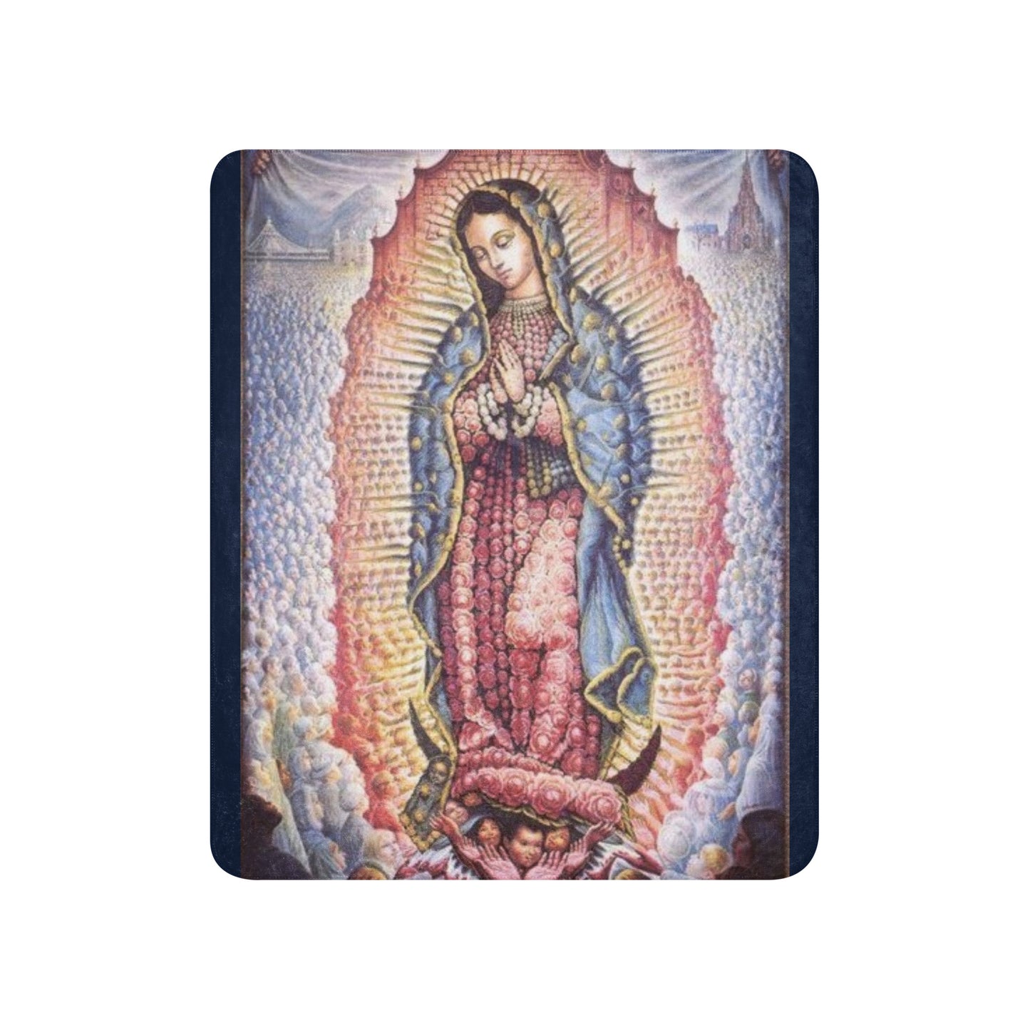 Our Lady of Guadalupe Sherpa blanket