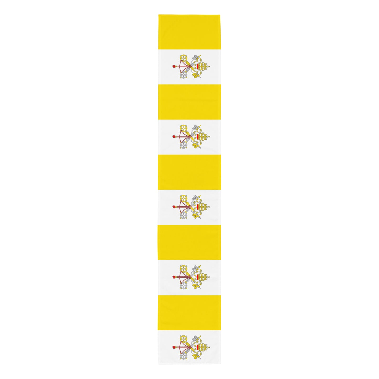 Catholic Flag Table Runner
